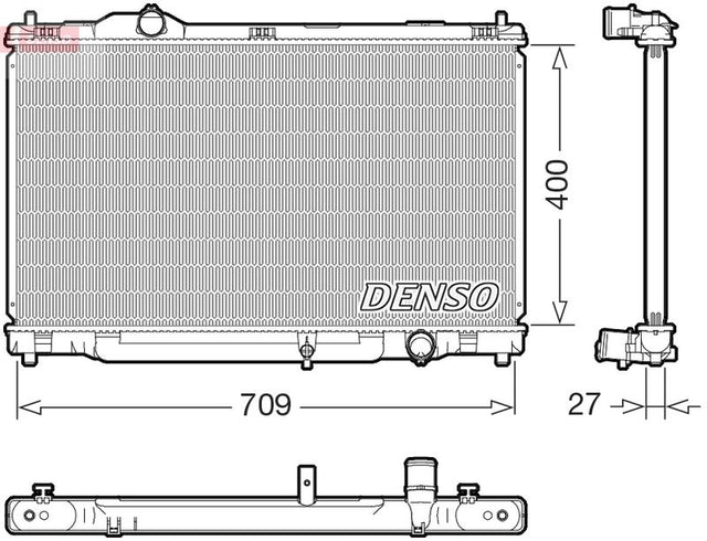 Denso Radiator DRM51018 - image 2