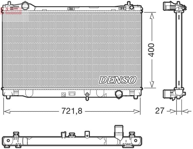 Denso Radiator DRM51021 - image 2