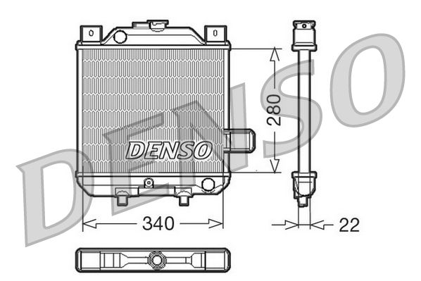 Denso Radiator DRM99006 - image 2