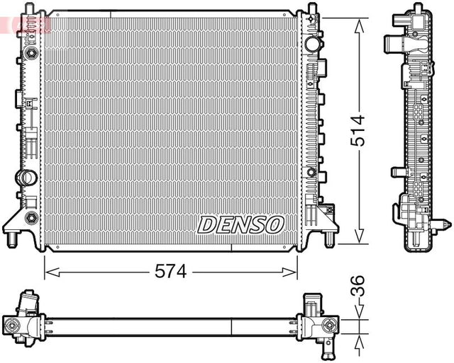Denso Radiator DRM99013 - image 2
