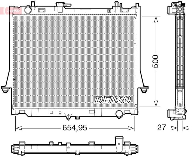 Denso Radiator DRM99014 - image 2