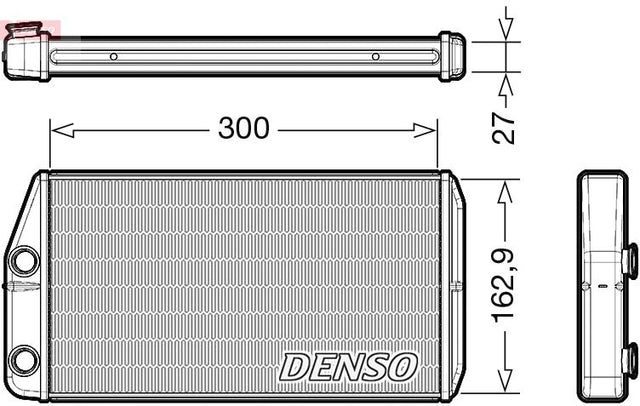 Denso Heat Exchanger DRR01002 - image 2