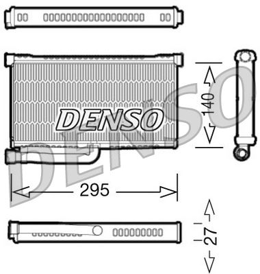 Denso Heat Exchanger DRR02004 - image 2