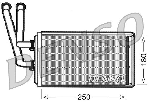 Denso Heat Exchanger DRR09100 - image 2