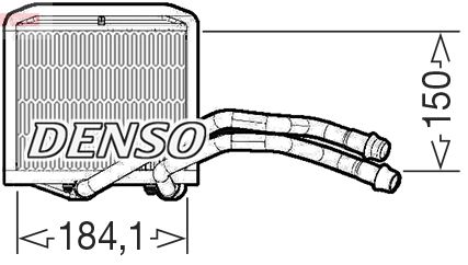 Denso Heat Exchanger DRR09102 - image 2