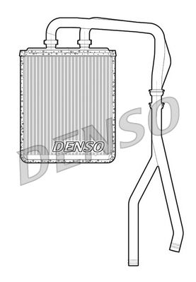 Denso Heat Exchanger DRR12010 - image 2