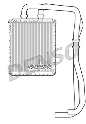 Denso Heat Exchanger DRR12011 - image 2