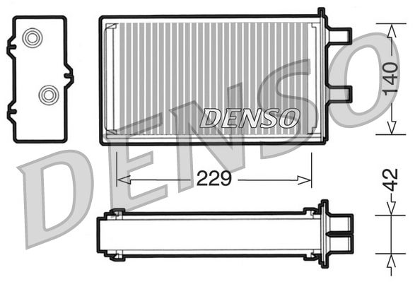 Denso Heat Exchanger DRR13001 - image 2