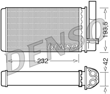 Denso Heat Exchanger DRR21003 - image 2