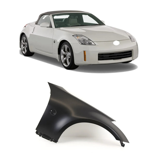 Fits Nissan 350Z 2003-2009 Front Wing Driver Side Primed Brand New High Quality - image 2