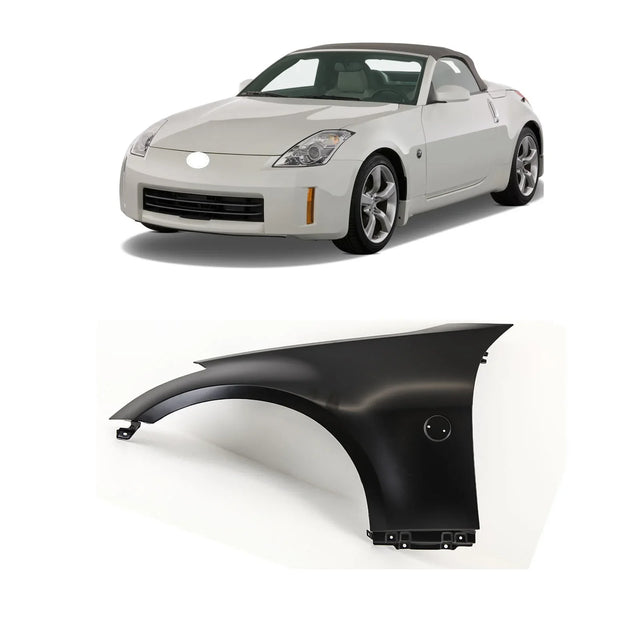 For Nissan 350Z 2003-2009 Front Wing Passenger Side Primed Insurance Approved - image 2