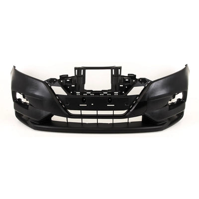 Nissan Qashqai 2017-2021 Front Bumper Without PDC & Washer Holes Primed - tradevehicleparts.co.uk