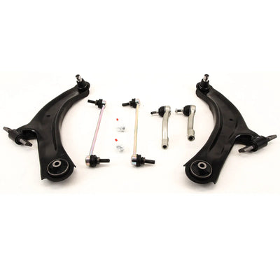 For Nissan Qashqai J10 2006-2014 Front Lower Wishbones Arms Drop Links Track Rod Ends - tradevehicleparts.co.uk