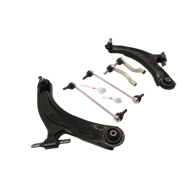 For Nissan Qashqai J10 2006-2014 Front Lower Wishbones Arms Drop Links Track Rod Ends - image 2