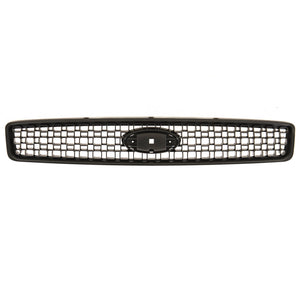 Fits Ford Fusion 2006-2012 Front Grille Dark Grey Main 