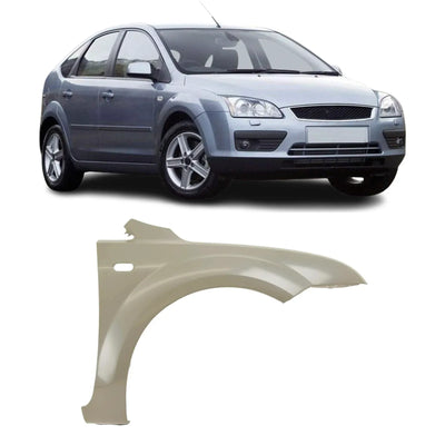 Fits Ford Focus 2005-2008 Front Wing Primed Driver Side Right Does Not Fit ST Models - tradevehicleparts.co.uk