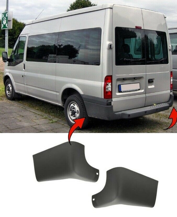 Fits Ford Transit Mk6 2000-2006 Rear Bumper Corner Cap Pair