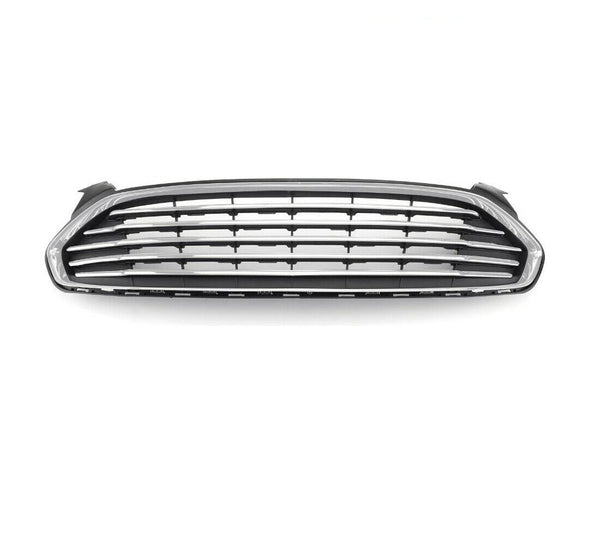 Fits Ford Mondeo 2015-2019 Front Bumper Main Center Grille All Chrome