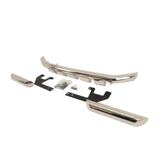 For Ford Ranger 09/2015-2022 Front Bumper City Bar Spoiler Nudge Bull Double Bar Chrome - image 3