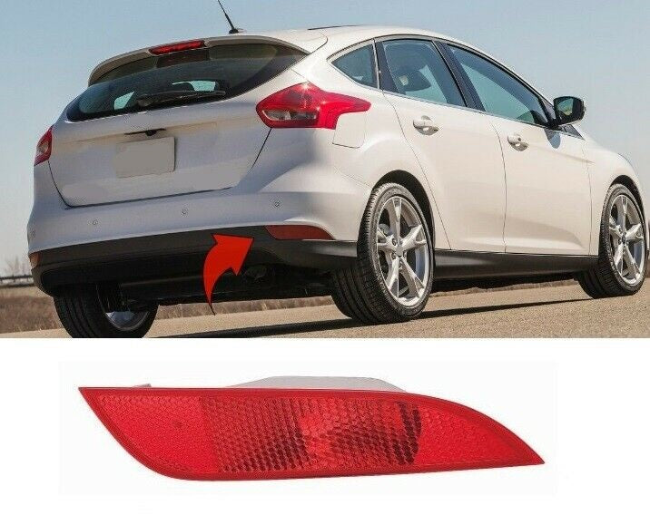 Fits Ford Focus 2014-2018 Rear Lamp Reflector Driver Side