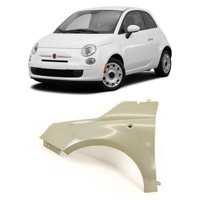 Fits Fiat 500 2008-2015 Front Wing Primed Passenger Side - tradevehicleparts.co.uk