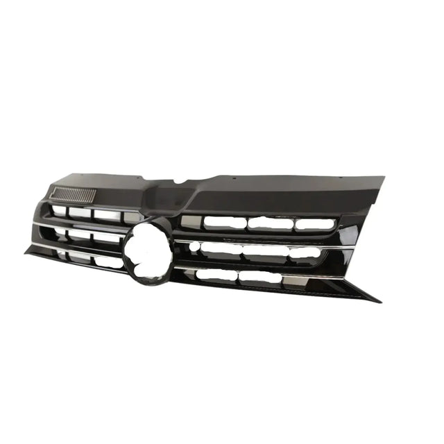 Fits VW Transporter T5.1 2010- Front Bumper Centre Grille Sportline Gloss Black With Chrome - image 6