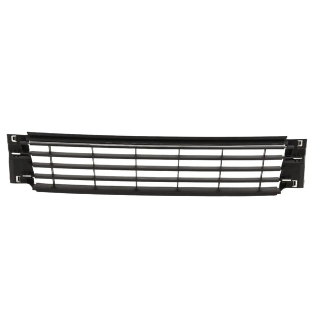 Fits VW Polo 2014-2017 Front Bumper Lower Grille With Chrome Moulding - image 2