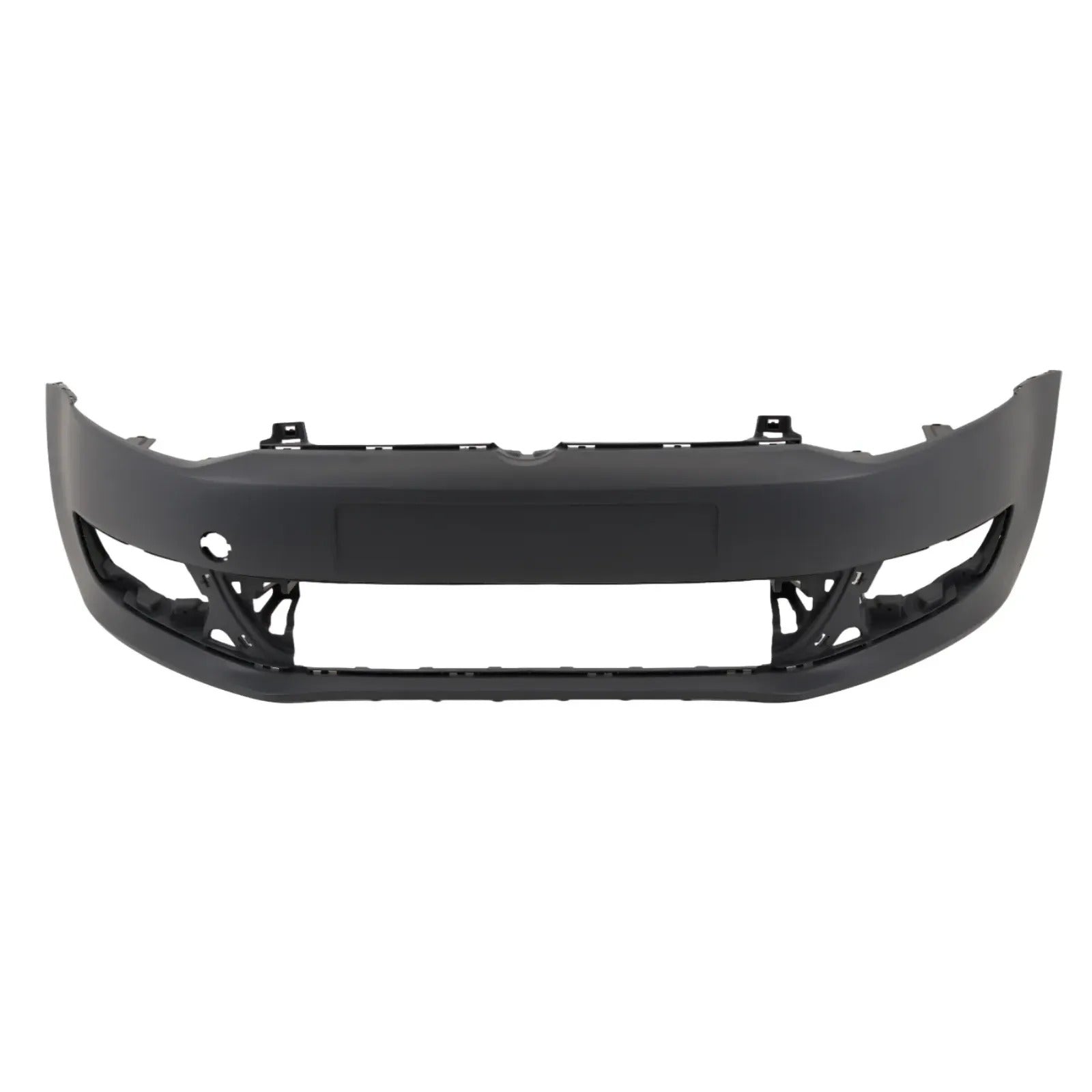 Fits VW Polo 6R 2009-2014 Front Bumper Primed No Pdc Or Washer Holes New