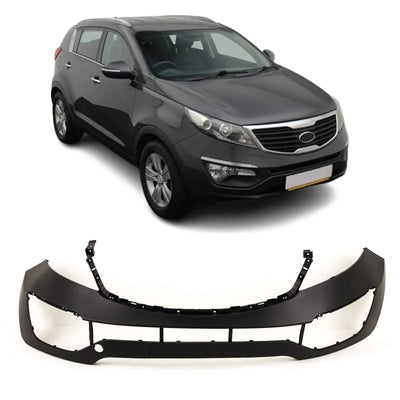 Fits Kia Sportage 2010-2016 Front Bumper Mat Black - tradevehicleparts.co.uk
