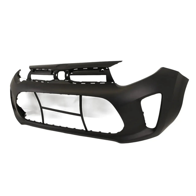 Fits Kia Picanto 2017- Front Bumper Mat Black With Fog Holes - image 4