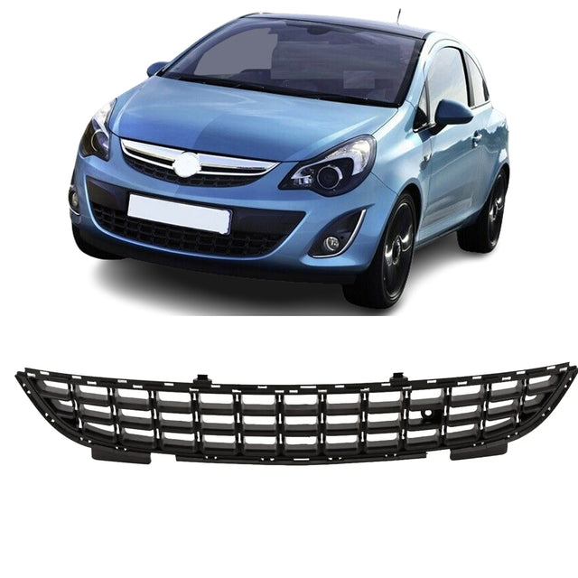 Fits Vauxhall Corsa D 2011-2014 Front Lower Centre Bumper Grille - image 2