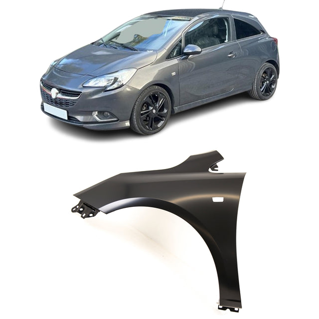 Fits Vauxhall Corsa E 2015-2019 Front Wing Passenger Side Primed - image 2