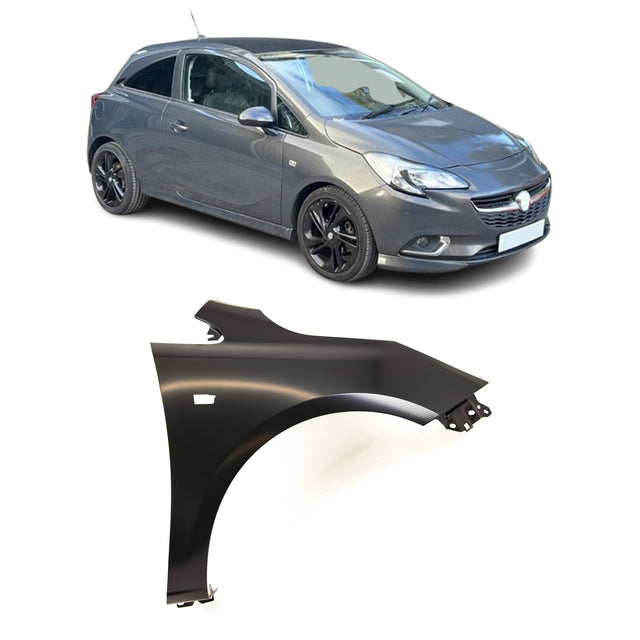 Fits Vauxhall Corsa E 2015-2019 Front Wing Driver Side Primed - image 2