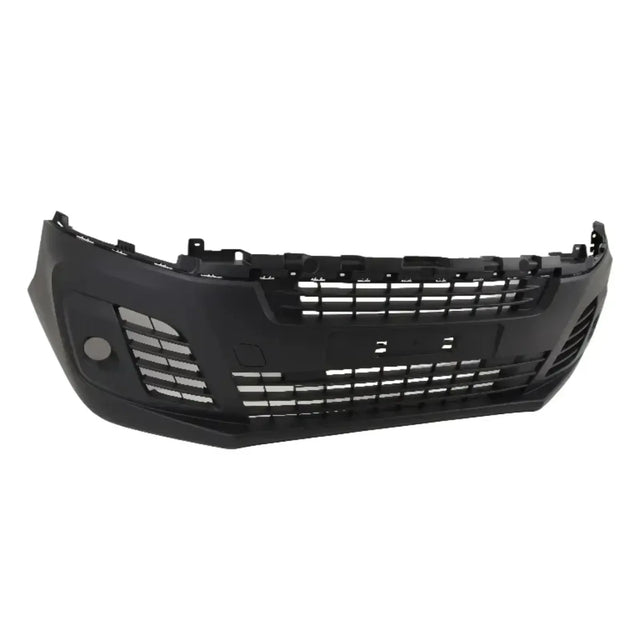 Fits Vauxhall Vivaro 2019- Front Bumper Black With Fog Holes - image 3