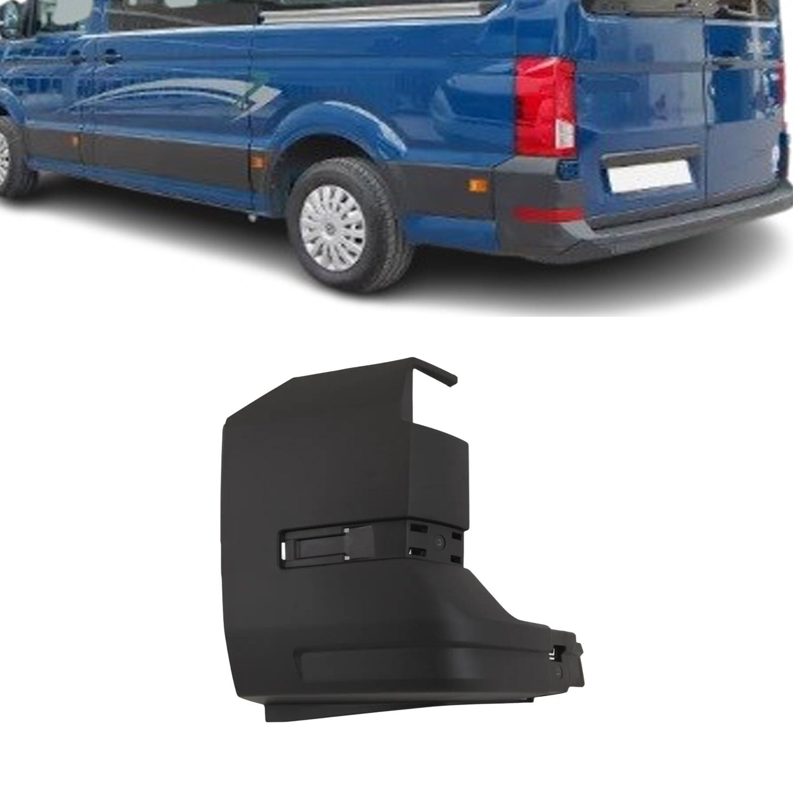 For Volkswagen Crafter 2017- Rear Bumper End Passenger Side 65416100040