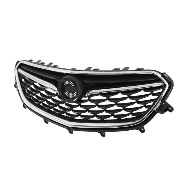 For Vauxhall Mokka X 09/2016-07/2019 Front Bumper Upper Top Grille With Chrome Trim - image 4