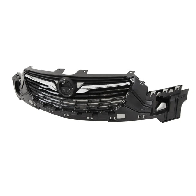 For Vauxhall Crossland X 03/2017-2020 Front Bumper Top Grille With Chrome Trim - image 3