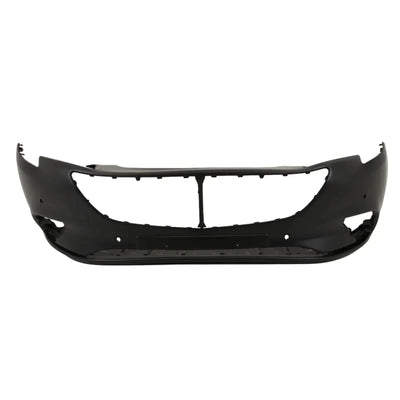 Vauxhall Corsa E 2015-2019 Front Bumper Kit Complete With Grilles Primed With 4 PDC Holes - tradevehicleparts.co.uk