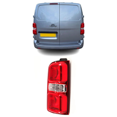 For Vauxhall Vivaro 2019-2023 Rear Light Tail Back Lamp Driver Side - tradevehicleparts.co.uk