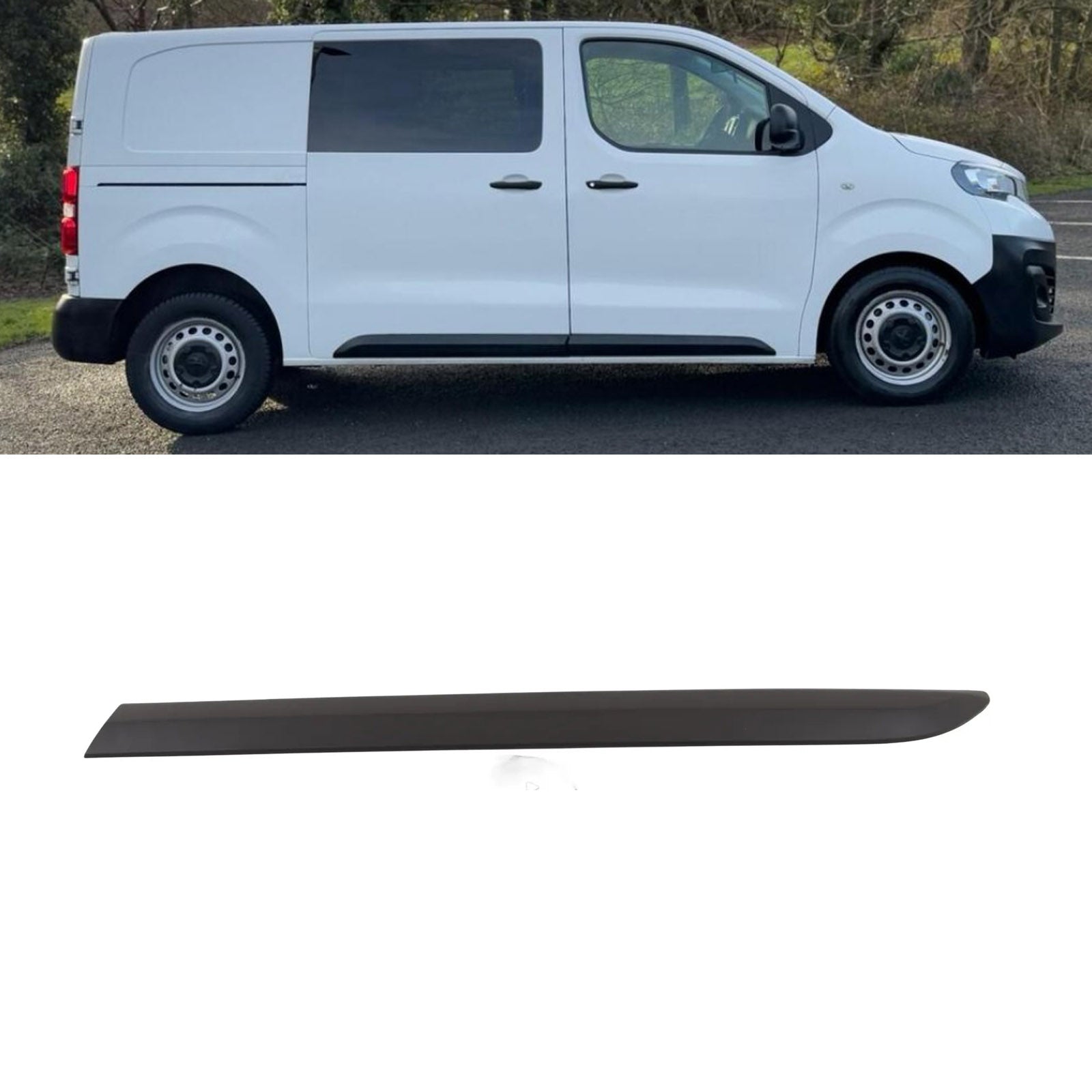 For Peugeot Expert Traveller 2016- Rear Door Moulding Trim Right MWB & LWB