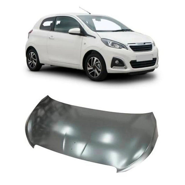 Fits Peugeot 108 2014- Bonnet Primed - image 2