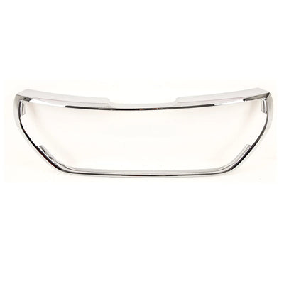 For Peugeot 208 2015-2019 Front Bumper Centre Grille Chrome Frame - tradevehicleparts.co.uk