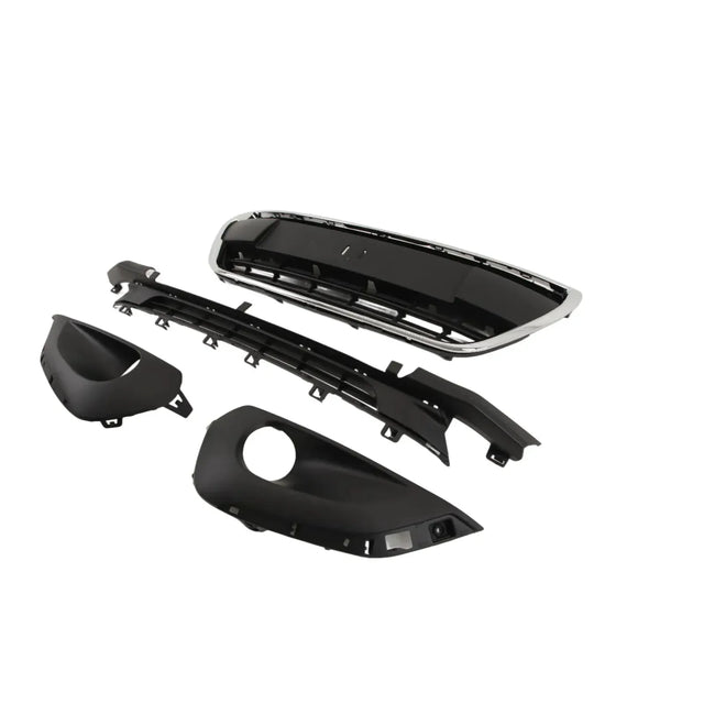 Fits Peugeot 208 2015-2019 Front Bumper Kit Complete With Grilles Primed Without PDC Or Washer Holes - image 3