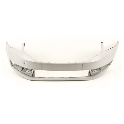 For Skoda Octavia 2017-2019 Front Bumper Primed Without PDC & Washer Holes - tradevehicleparts.co.uk