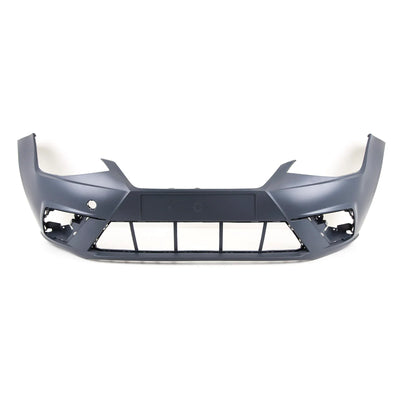 Seat Ibiza 2017- Front Bumper Without PDC & Washer Holes Primed Brand New - tradevehicleparts.co.uk