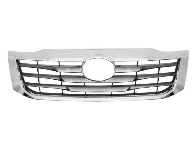 Fits Toyota Hilix 2012-2016 Front Main Grille Chrome Silver - image 2