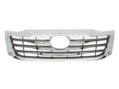 Fits Toyota Hilix 2012-2016 Front Main Grille Chrome Silver