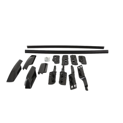 For Toyota RAV 4 2006-2012 Roof Rails & Cross Bars Rack Aluminium Set Black - tradevehicleparts.co.uk