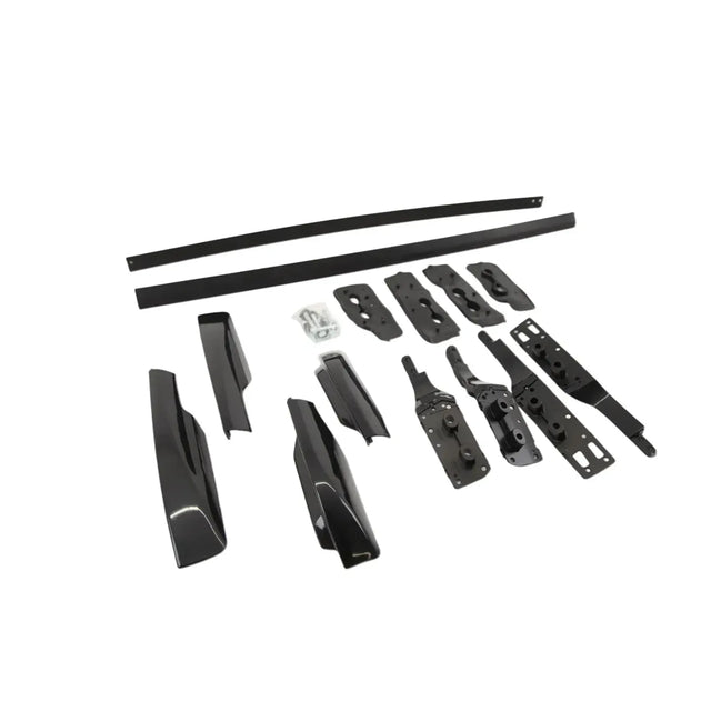 For Toyota RAV 4 2006-2012 Roof Rails & Cross Bars Rack Aluminium Set Black - image 3