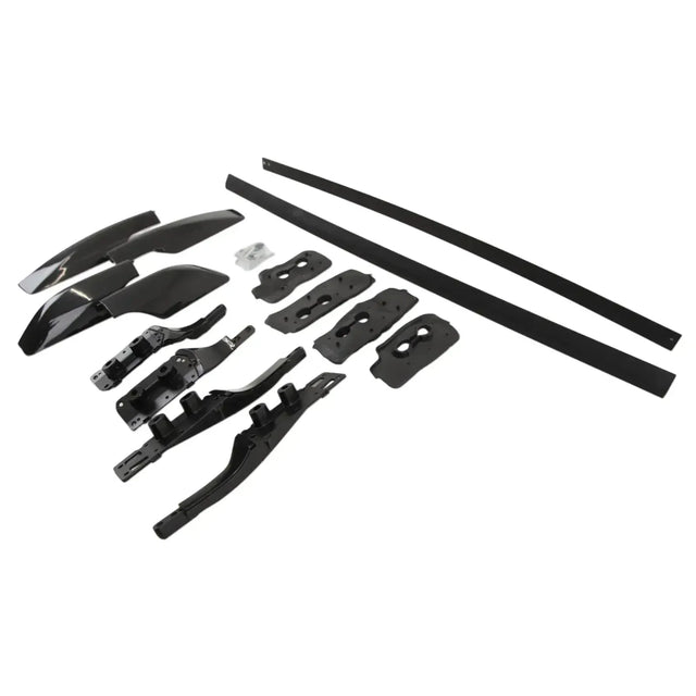 For Toyota RAV 4 2006-2012 Roof Rails & Cross Bars Rack Aluminium Set Black - image 4